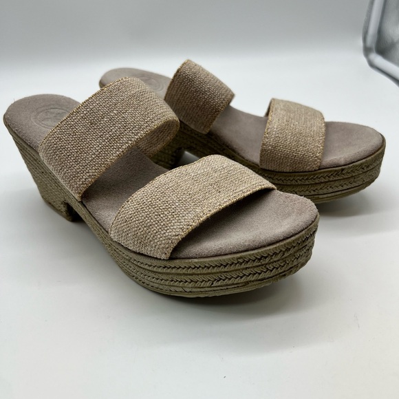 Charleston Women’s Size 7 Platform Sandals - Picture 2 of 7